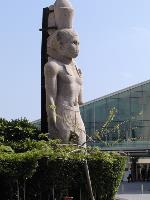 Photograph of the statue of Ptolemy II, ruler of Egypt