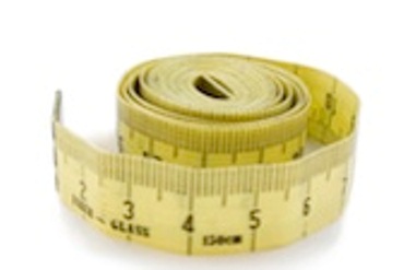 A soft ruler or tape measure
