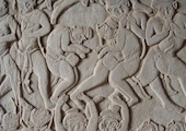 Angkor Wat stone carving