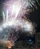A display of Chinese New Year fireworks in Sydney in 2011