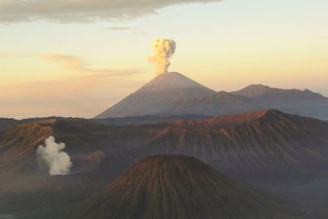 Mahameru volcano
