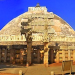 Small image of the Sanchi stupa