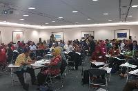 Indonesian principals gathered in a room