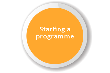 Starting-a-programme